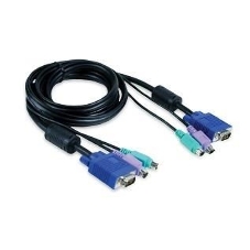 Набор кабелей D-LINK DKVM-CB3 для DKVM - 2хPS/2,1xVGA, 3м