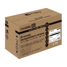 Источник бесперебойного питания ExeGate SpecialPro UNB-1000.LED.AVR.1SH.2C13 1000VA/550W, LED, AVR,1*Schuko+2*C13, металлический корпус, черный