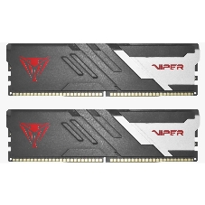 Оперативная память Patriot Viper Venom, DDR5, 32GB (2x16GB), 5600MHz, CL36, DIMM, с радиатором, черный