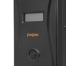 Источник бесперебойного питания ExeGate EP285484RUS SpecialPro Smart LLB-1000.LCD.AVR.C13.RJ.USB 1000VA/650W, LCD, AVR, 6*IEC-C13, RJ45/11, USB, черный
