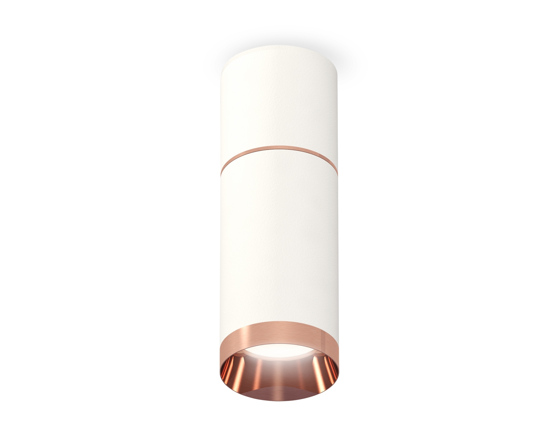 Светильник Ambrella Light XS6322063 SWH/PPG белый песок/золото розовое полированное MR16 GU5.3 (C6301, A2063, C6322, N6135)