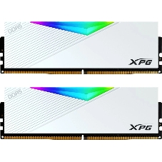 Оперативная память XPG Lancer, DDR5, 32GB (2x16GB), 7200MHz, CL34, DIMM, с радиаторами, RGB, белый