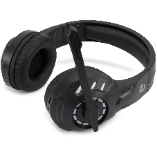 Гарнитура Oklick HS-L420G чёрный, беспроводная + проводная, Bluetooth, до 30 ч, подсветка