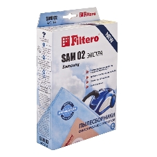 Комплект пылесборников Filtero SAM 02 Экстра пятислойные (4 шт.)