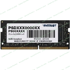 Оперативная память Patriot Signature, DDR4, 4GB (1x4 GB), 2666 MHz, CL19, SO-DIMM