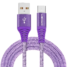 Кабель Crown USB - microUSB CMCU-3102M violet