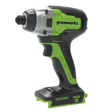 Винтоверт ударный аккумуляторный GreenWorks GD24ID3, 24V, бесщеточный, без АКБ и ЗУ (3802807)