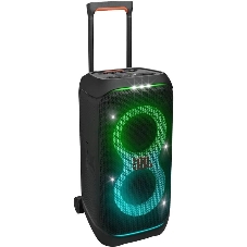Портативная акустика JBL PartyBox Stage 320 (1.0 2 x 120 Вт, Bluetooth, AUX, USB, 6.3 мм jack, RGb подсветка, IPX4, JBLPBSTAGE320UK)