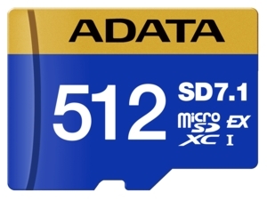 Флеш карта microSD 512Gb ADATA Premier Extreme microSDXC SD7.1 Express card Class 10 UHS-I U3 V30S 800/700 MB/s