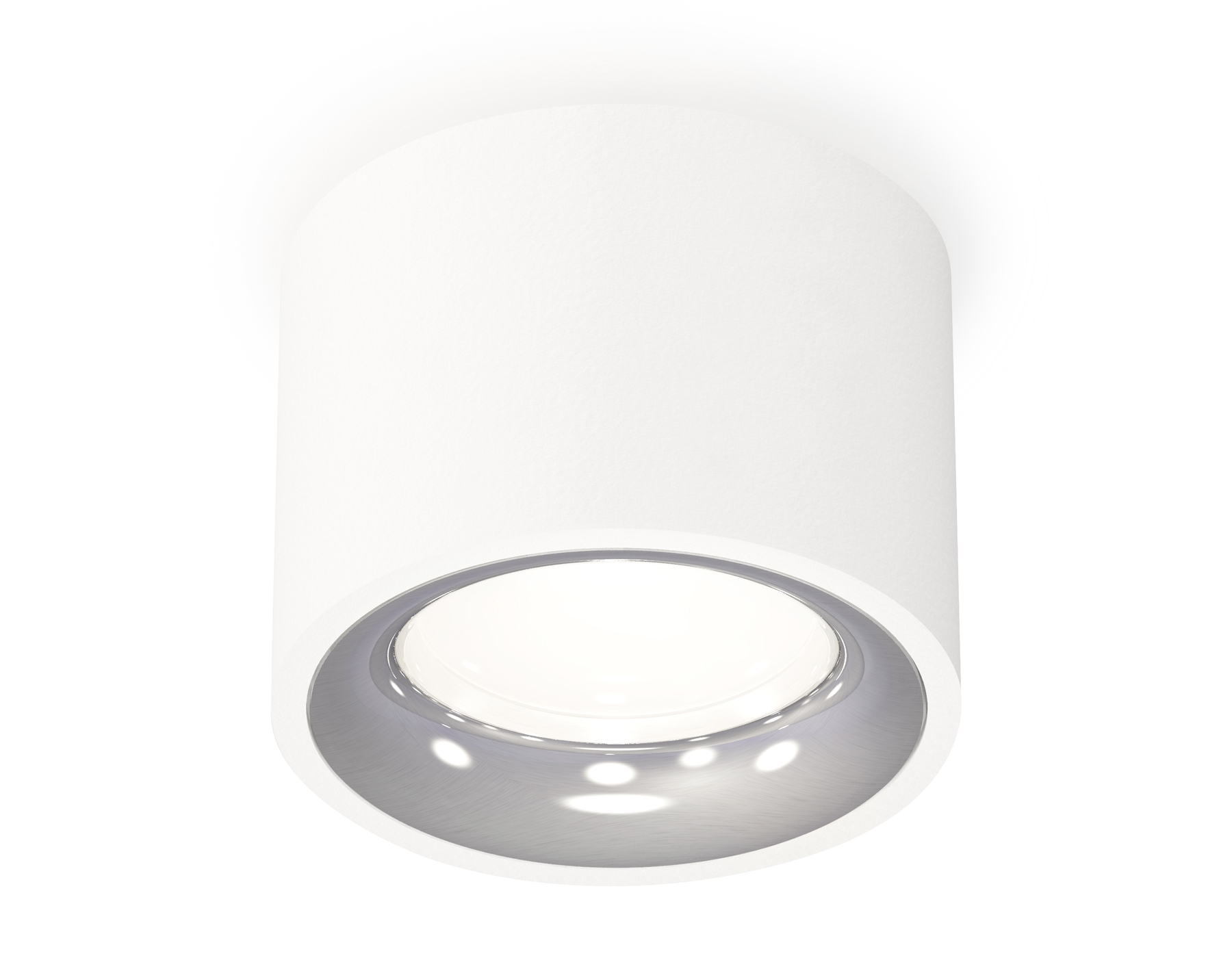 Светильник Ambrella Light XS7510022 SWH/PSL белый песок/серебро полированное MR16 GU5.3 (C7510, N7012)