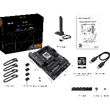 Материнская плата ASUS PROART X870E-CREATOR WIFI, AM5, AMD X870E, 4xDDR5, 4xSATA, 4xM.2, 2xPCIe 5.0 x16, 1xPCIe 4.0 x4, DisplayPort, HDMI, 1x2.5Gb LAN, 1x10Gb LAN, USB Type-C, 3x3.5 мм, 7.1, ATX