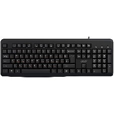 Клавиатура Acer OKW500 проводная, USB Type-A, черный