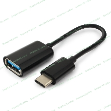 Переходник Cablexpert Переходник USB OTG, USB Type-C/USB 2.0F, пакет (A-OTG-CMAF2-01)