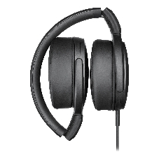 Наушники Sennheiser HD 400S накладные складные закрытые 18-20000Гц съемный кабель 1,4м, угловой jack 3.5мм, 120дБ, микрофон, черные, 508598