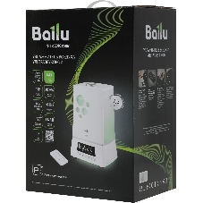 Увлажнитель воздуха Ballu UHB-1100 белый, 40 м², 7.5 л, ионизация, гигростат