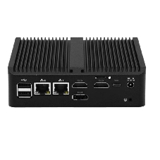 Неттоп HIPER BASIS BC119  Intel N-series N100(0.8Ghz)/8192Mb/256SSDGb/noDVD/BT/WiFi/war 1y/0.65kg/черный/Win11Pro + Безвентиляторный/БП 36Вт/металл/VESA Адаптер на 75х75, 100х100