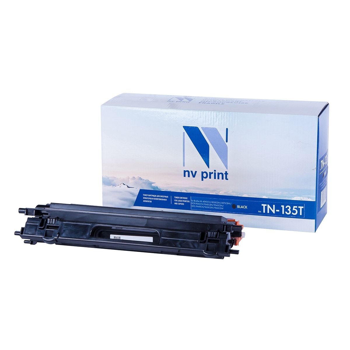 Картридж NVPrint совместимый NV-TN-135 Black для Brother DCP-9040CN/ HL-4040CN/ HL-4050CDN/ MFC-9440CN/ MFC-9450CDN (5000k)