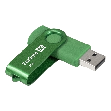 Exegate EX302036RUS USB-флеш накопитель ExeGate Jet 8GB зеленый (USB2.0, 480Mbps, пластик/металл)