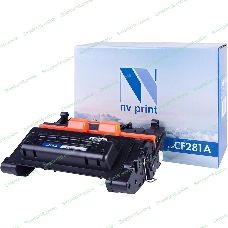 Картридж лазерный NVPrint совместимый HP CF281A для LJ Enterprise Flow MFP M630z/M604dn/n/M605dn/n/x/(10500k)