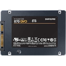 Накопитель SSD Samsung 870 QVO, 8TB, SATA III, 2.5