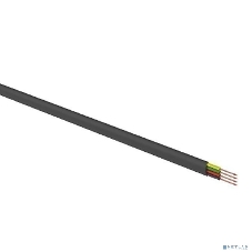 Телефонный кабель Rexant ШТЛП 4 жилы Cu, черный, 100 м