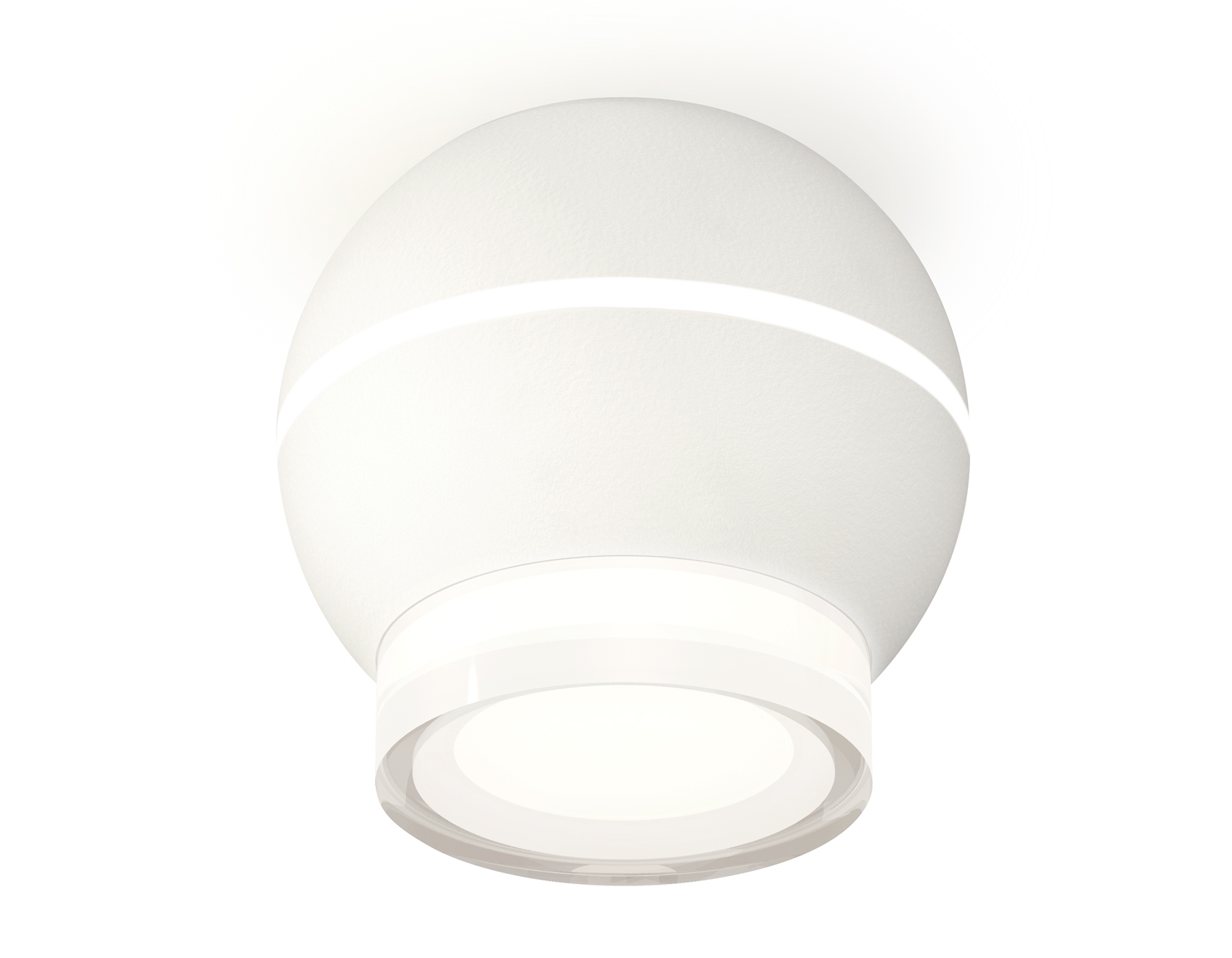 Светильник Ambrella Light XS1101042 SWH/FR/CL белый песок/белый матовый/прозрачный MR16 GU5.3 LED 3W 4200K (C1101, N7160)