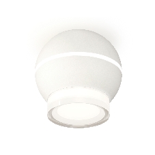 Светильник Ambrella Light XS1101042 SWH/FR/CL белый песок/белый матовый/прозрачный MR16 GU5.3 LED 3W 4200K (C1101, N7160)