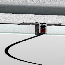 Шинопровод под ГКЛ 12,5мм (черный) (900?) 85220/00 Mini Magnetic