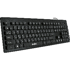 Клавиатура SVEN KB-C7500EL проводная, USB Type-A, чёрный
