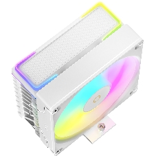 Кулер для процессора Ocypus Delta A40 SE WH ARGB, 120мм ARGB FAN, Top ARGB Panel, 4 HEAT PIPES, 4-PIN PWM, 800-1800 RPM, 31DBA, HYDRO BEARING, LGA115X/1200/1700/18XX, AM4/AM5
