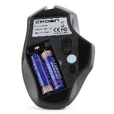 Мышь беспроводная Crown Gaming CMXG-801 черный, 1600 dpi, радиоканал, USB, кнопки - 7