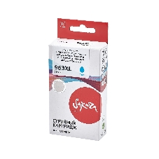 Картридж струйный Sakura 3JA27AE (№963XL Cyan) для HP, голубой, 25,5 мл., 1600 к.