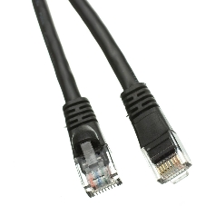 Патч-корд NTSS NTSS-PC-UTP-RJ45-5e-3.0-LSZH-BL NTSS-PC-UTP-RJ45-5E-3.0-LSZH UTP RJ-45 вил.-вилка RJ-45 cat.5e 3м черный LSZH (уп.:1шт) 26AWG