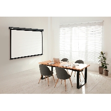Экран Cactus 206x274см Wallscreen CS-PSW-206X274-SG 4:3 настенно-потолочный рулонный серый
