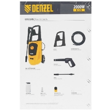 Мойка высокого давления Denzel R-170, 1800 Вт, 170 бар, 380 л/ч