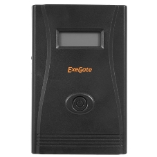 Источник бесперебойного питания ExeGate EP285484RUS SpecialPro Smart LLB-1000.LCD.AVR.C13.RJ.USB 1000VA/650W, LCD, AVR, 6*IEC-C13, RJ45/11, USB, черный