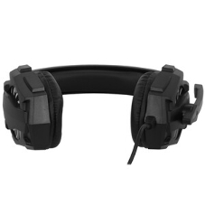 Гарнитура Oklick HS-L355G чёрный, проводная, 3.5 мм, подсветка