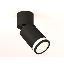 Светильник Ambrella Light XM6313084 SBK/BK/FR черный песок/черный/белый матовый MR16 GU5.3 (A2221, C6313, N6221)