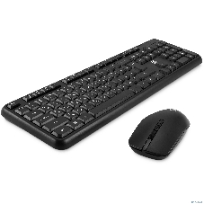 Комплект клавиатура+мышь Oklick S277W беспроводной, USB, 1600 DPI, чёрный