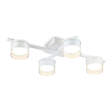 Потолочный светильник Ambrella Light FL51661/4 WH/CL белый/прозрачный GX53/4 547*330*105