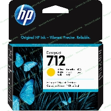 Картридж струйный HP 712 3ED69A желтый (29мл) для HP DJ Т230/630