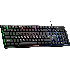 Клавиатура проводная Defender Arx GK-196L RU, USB, черный