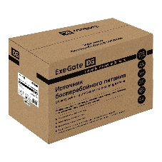 Источник бесперебойного питания ExeGate SpecialPro UNB-1200.LED.AVR.2SH.3C13 1200VA/750W, LED, AVR, 2*Schuko+3*C13, съемн.кабель, металлический корпус, черный