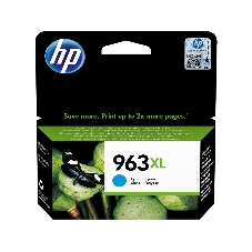 Картридж струйный HP 963XL 3JA27AE голубой увеличенной емкости (1600 стр) для HP OfficeJet Pro 9010, 9013, 9020, 9023