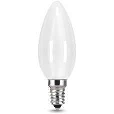 Лампа светодиодная Gauss Filament Свеча E14 5Вт 2700К OPAL