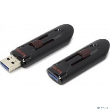 Флешка USB Sandisk CZ600 Cruzer Glide (SDCZ600-128G-G35), 128Gb, USB 3.0, R/W 100/20, черный