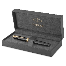 Ручка роллер Parker Sonnet Core T530 (CW1931496) LaqBlack GT F черн. черн. подар.кор.