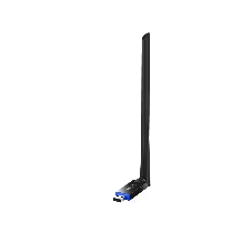 Двухдиапазонный Wi-Fi адаптер Tenda U11 Pro 2,4/5 ГГц, до 900 Мбит/с, передатчик 20 dBm, подключение USB 2.0, 1х6dBi