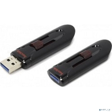 Флешка USB Sandisk CZ600 Cruzer Glide (SDCZ600-064G-G35), 64Gb, USB 3.0, R/W 10/20, черный