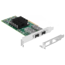 Сетевая карта ConnectX-4 Lx EN network interface card, 25GbE dual-port SFP28, PCIe3.0 x8, tall bracket, SR-IOV, TCP/UDP, MPLS, VxLAN, NVGRE, GENEVE, iSER, NFS RDMA, SMB Direct, ROHS R6